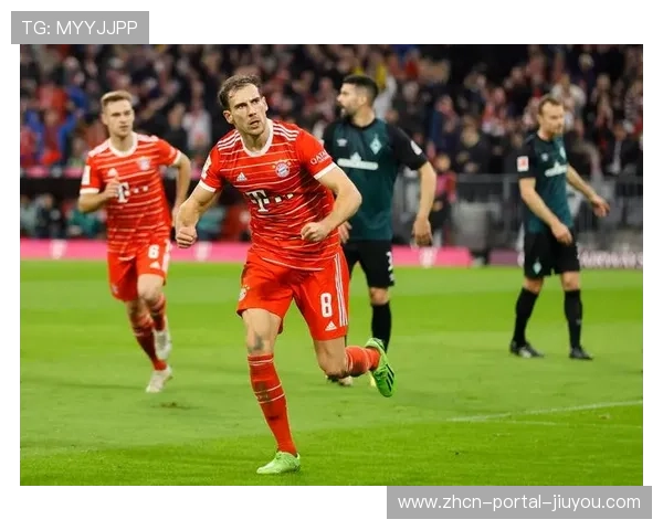 不莱梅0-2落后拜仁，一次快速反击中柱错失扳回一球良机